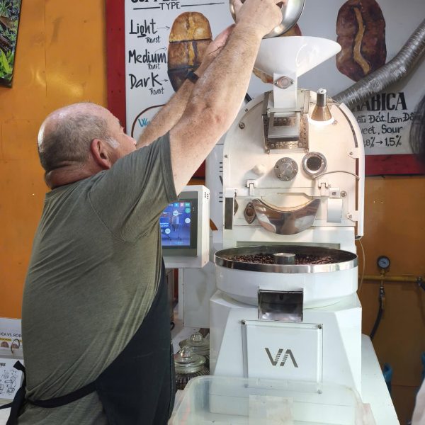 coffee roasting experience in Hoi An