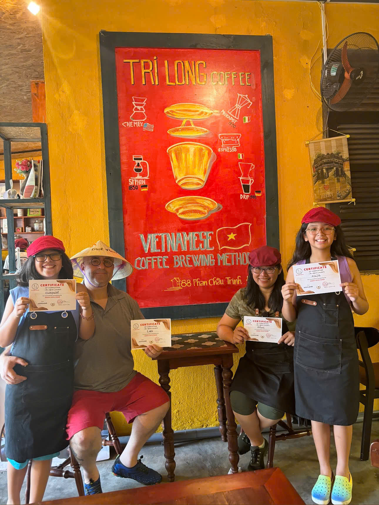 Coffee making class