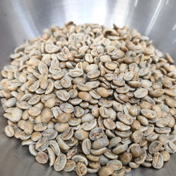 Vietnamese green coffee beans before roasting