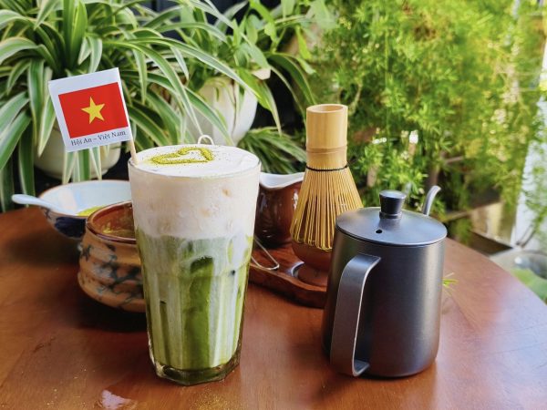 Vietnamese matcha in Hoi An