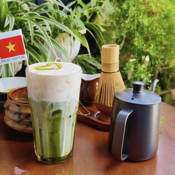 Vietnamese matcha in Hoi An