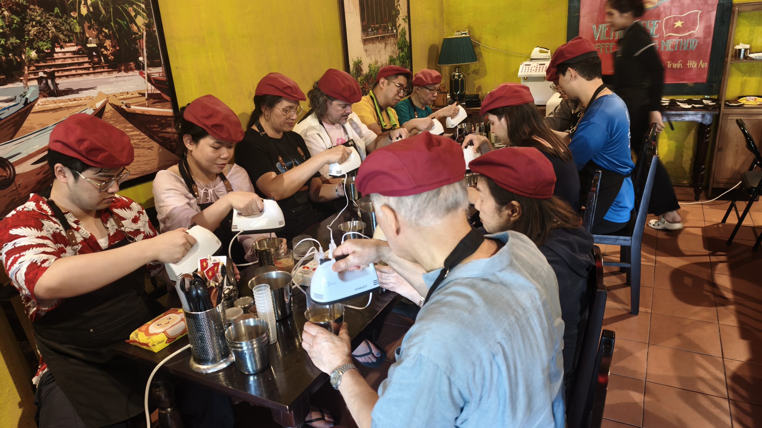 coffee class experience in Hoi An