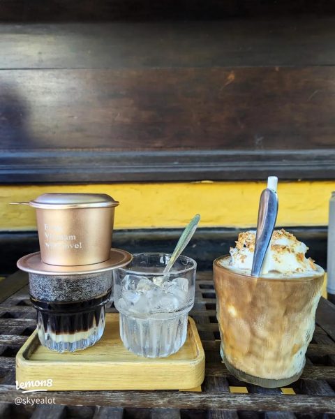 Vietnamese Salt Coffee and traditional Phin Coffee comparison